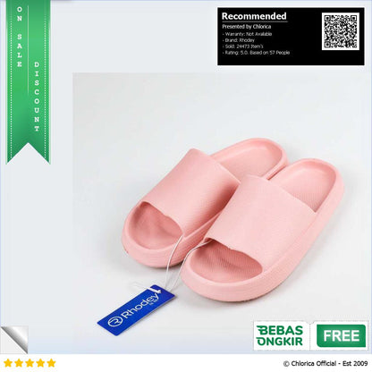 Rhodey Snugee Sandal Rumah Anti Slip Slipper EVA Soft Unisex