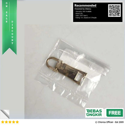 KALAX Penarik Ritsleting Removable Zipper Head Replacement KA37