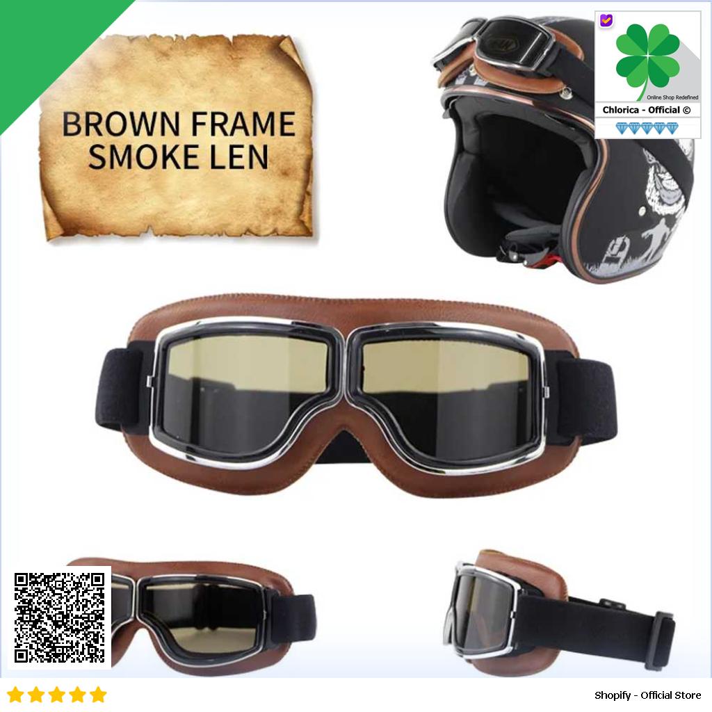 Herorider Kacamata Goggles Classic Harley UV Protection 812