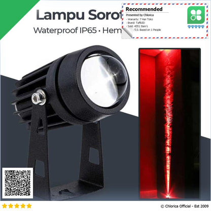 TaffLED Lampu Taman Hias Sorot Garden Spotlight Waterproof 90 240V 5W KU 02