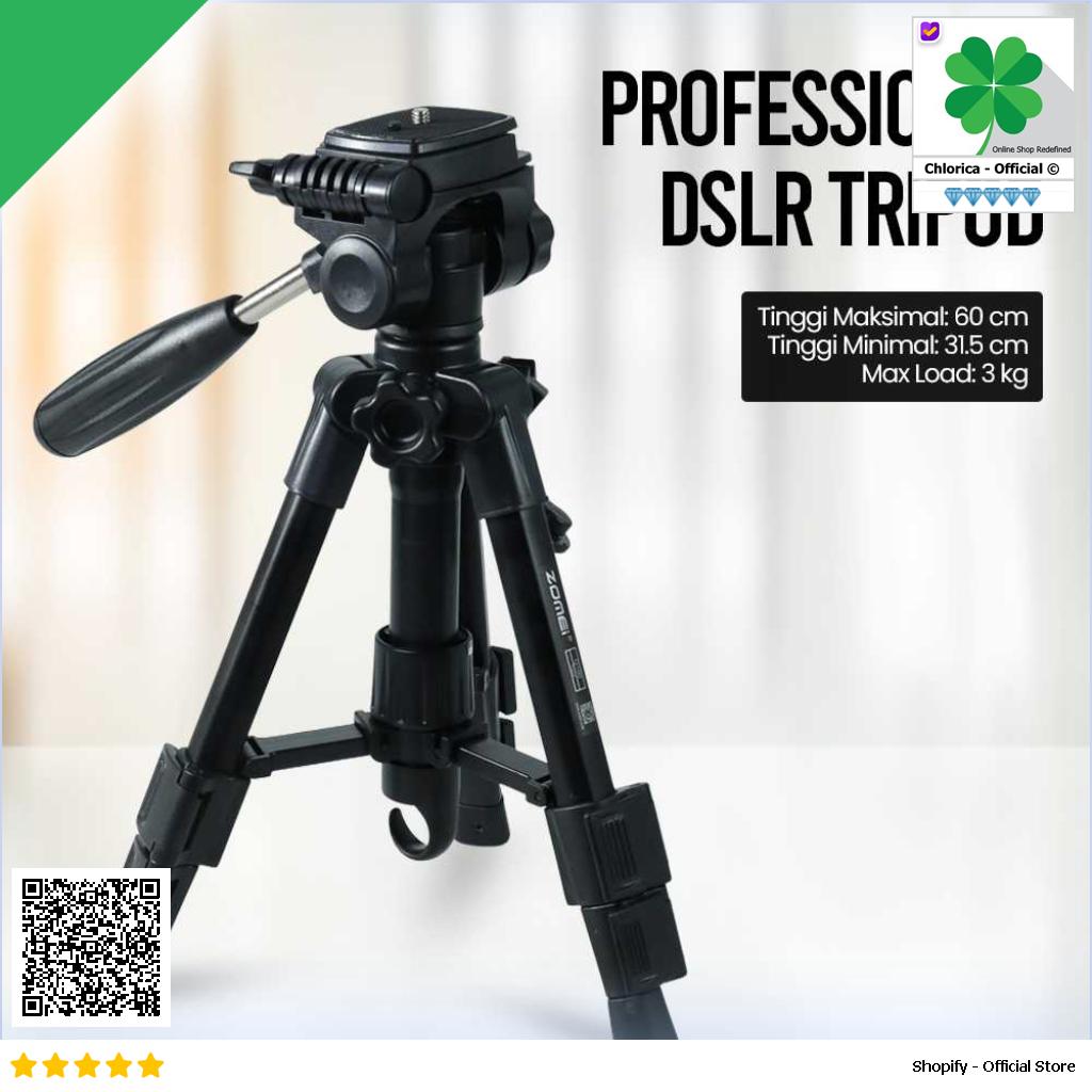 ZOMEI Tripod Mini Kamera Portable with Quick Release Lock 60cm Q100