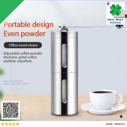 One Two Cups Alat Penggiling Kopi Manual Coffee Grinder Adjustable 60g RH200