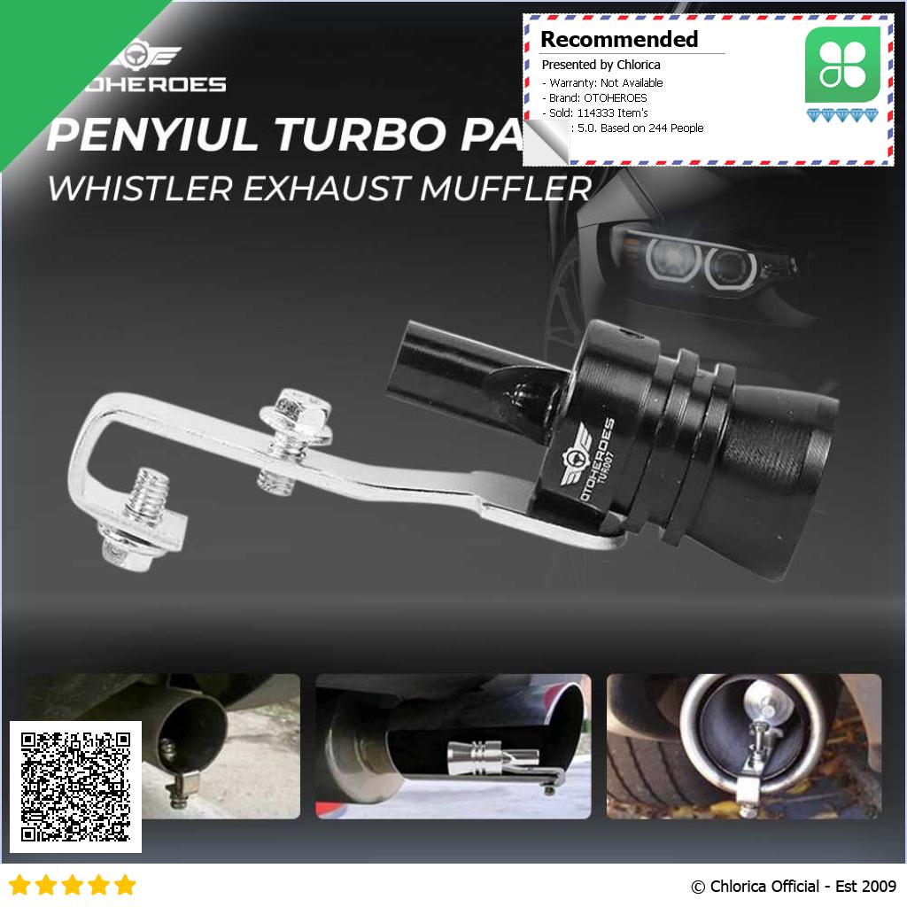 OTOHEROES Penyiul Turbo Palsu Knalpot Mobil Car Whistler 1000 2400cc TUR007