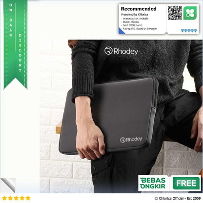 Rhodey Sleeve Case Laptop Universal Protective Bag Neoprene with Pouch AK03