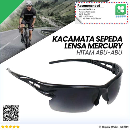 OULAIOU HAOGHIMENG Kacamata Sepeda Lensa Mercury Cycling Outdoor Sport 3015