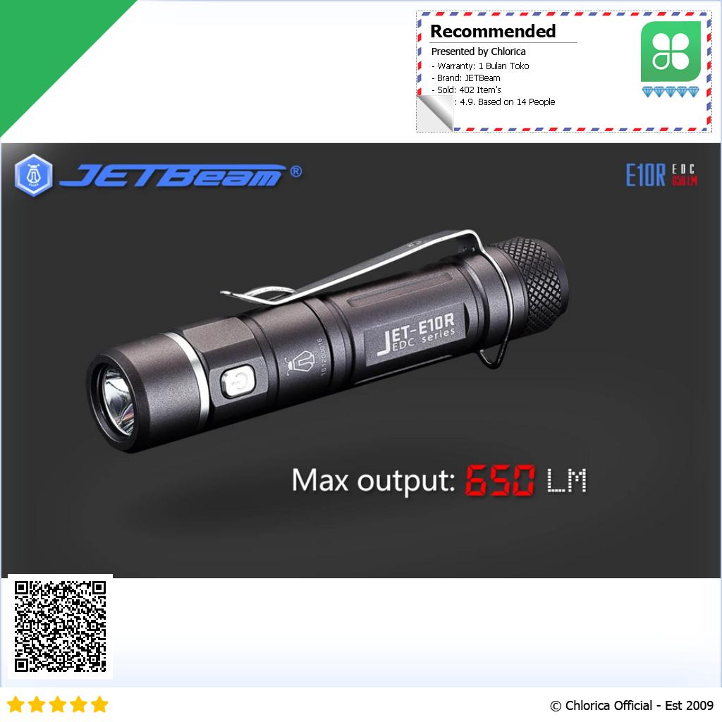 JETBeam Senter LED CREE XPG3 S4 650 Lumens E10R