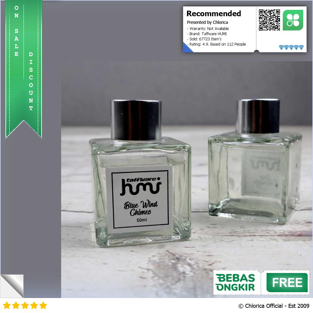 Taffware HUMI Pengharum Ruangan Reed Diffuser 50ml DF 100