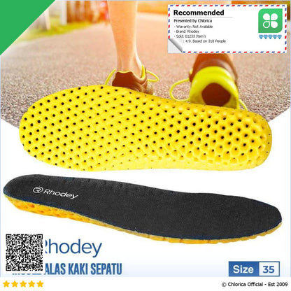 Rhodey Insole Sepatu Alas Kaki Orthopedic Sport Y3Y27