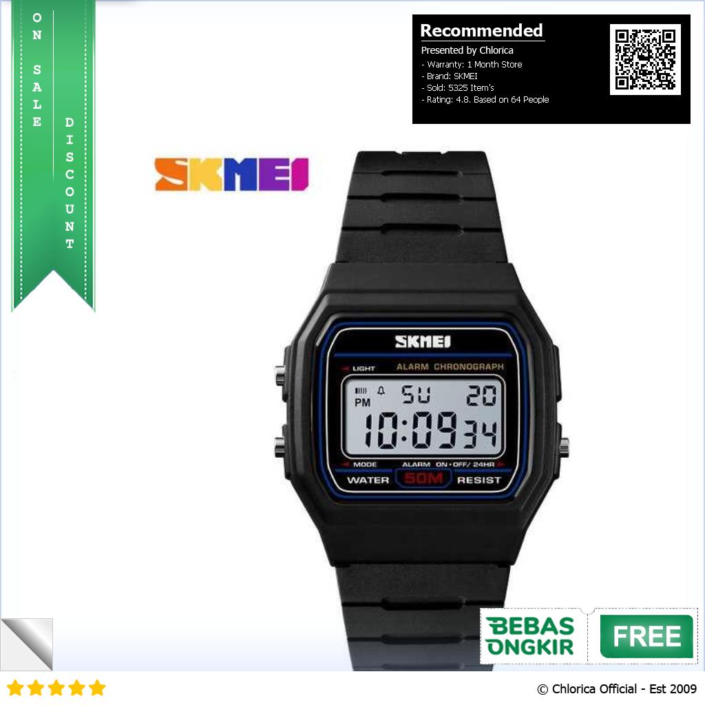 SKMEI Jam Tangan Digital Elegant Pria 1412