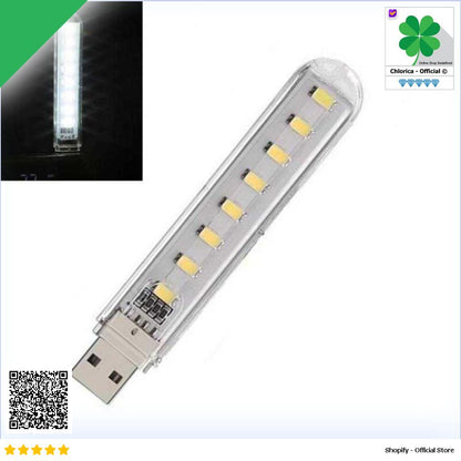 MeeToo Lampu Baca Mini LED USB Portable 5V 12W SMD 5730