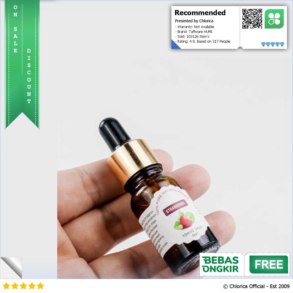 Taffware HUMI RHJY Essential Oils Fragrance Minyak Aromatherapy 10ml TSLM2