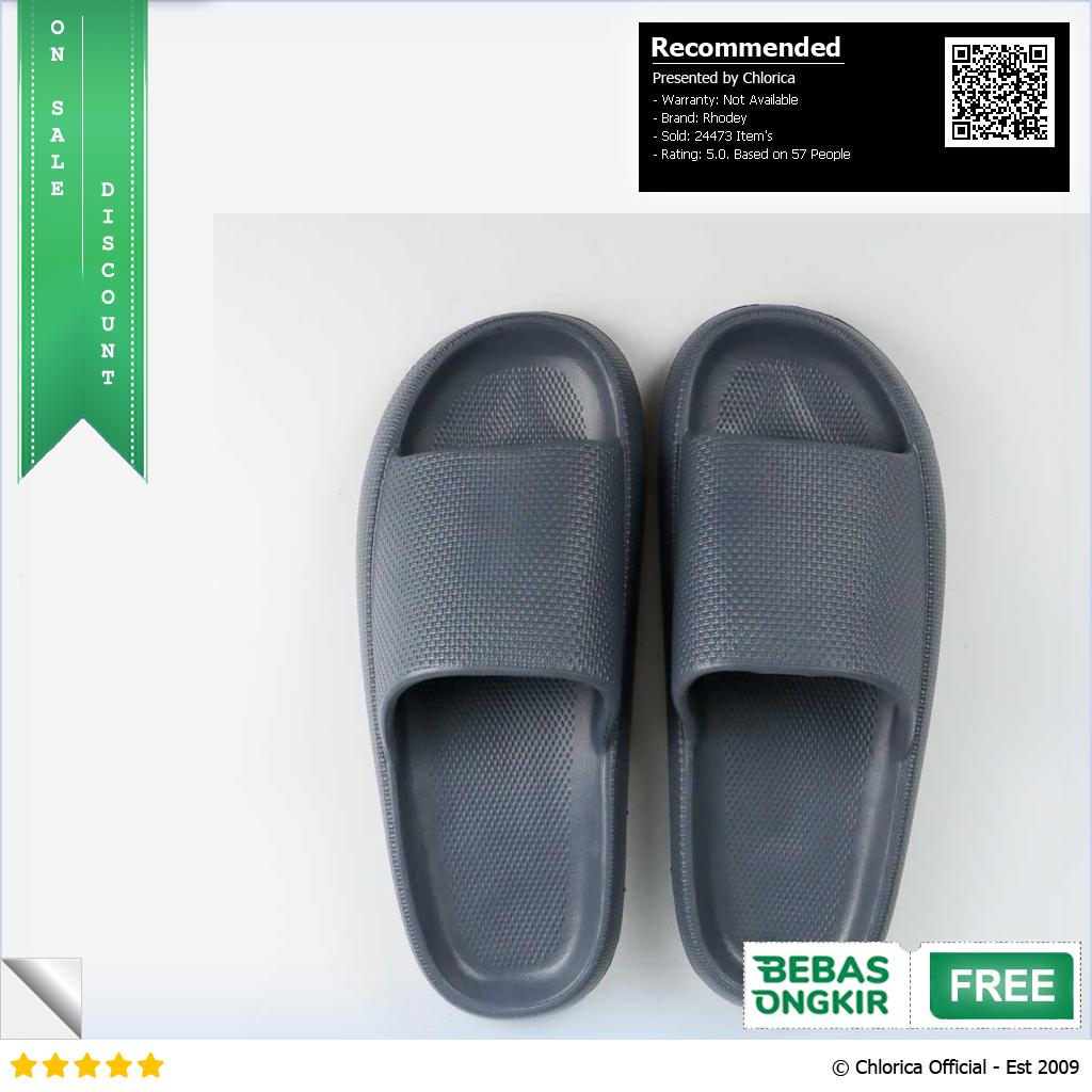 Rhodey Snugee Sandal Rumah Anti Slip Slipper EVA Soft Unisex