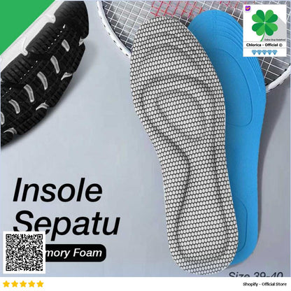 YuanXiang Insole Sepatu Alas Kaki Orthopedic 4D Memory Foam XD 33