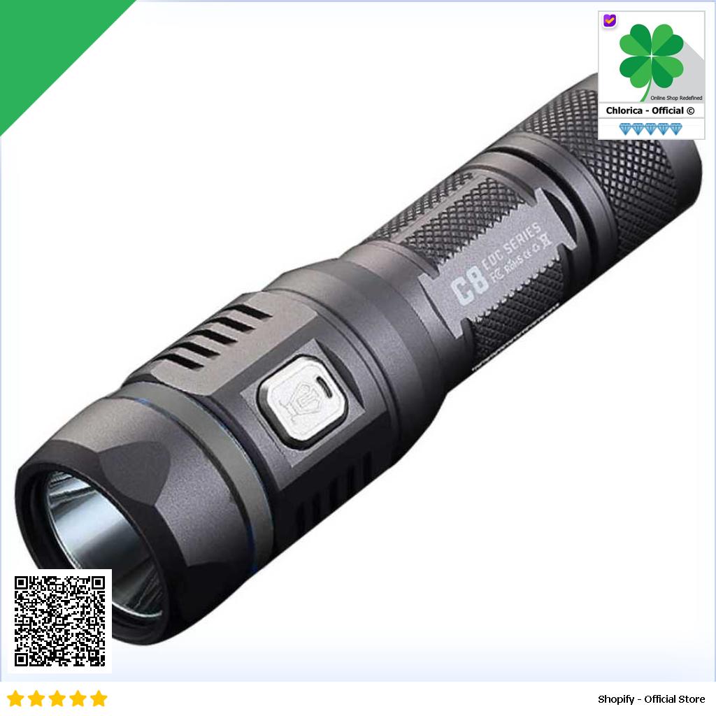 JETBeam Tactical Senter LED Cree SST40 1200 Lumens 230m C8 Pro