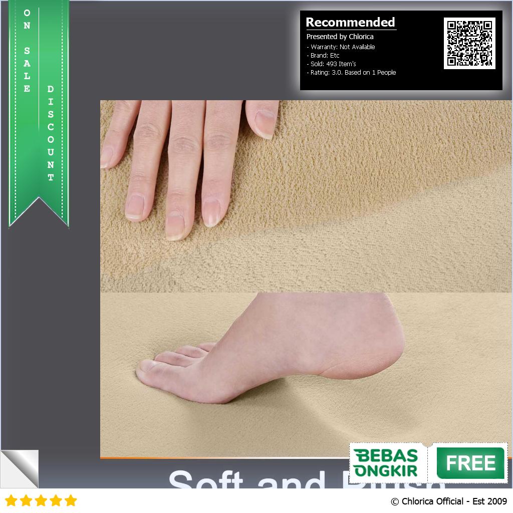 Olanly Keset Kamar Mandi Memory Foam Non Slip Super Absorbent 60x40cm LA 40