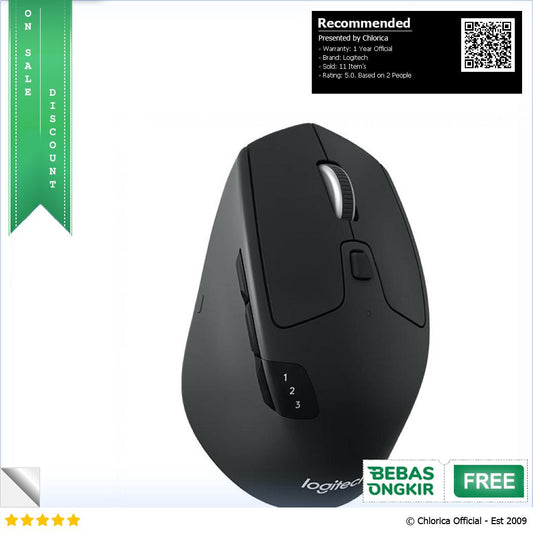 Logitech M720 Triathlon Multi Device Wireless Mouse