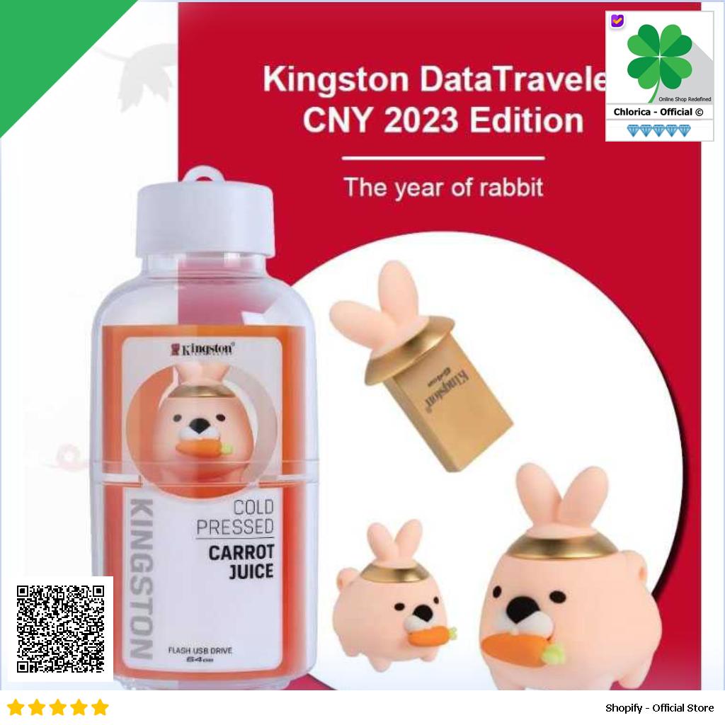 Kingston Limited Edition Year of Rabbit Flashdisk USB 3.2 Gen 1 64GB DTCNY23