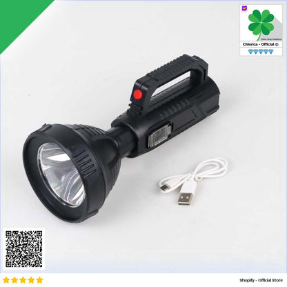 TaffLED Pocketman Senter LED Waterproof USB Recharge Cree XPE LH A08