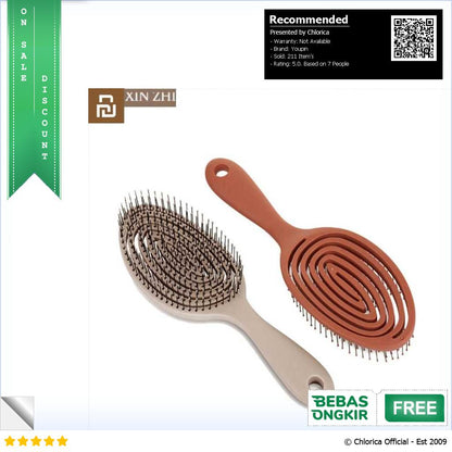 Youpin Xinzhi Sisir Rambut Relaxing Massage Comb Hair XZ60019001