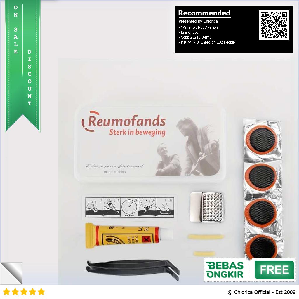 Reumofands Peralatan Portable Tambal Ban Sepeda RM21388