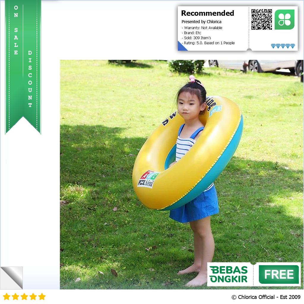 VKTECH Ban Renang Anak Pelampung PVC Inflatable Swimming Ring V03