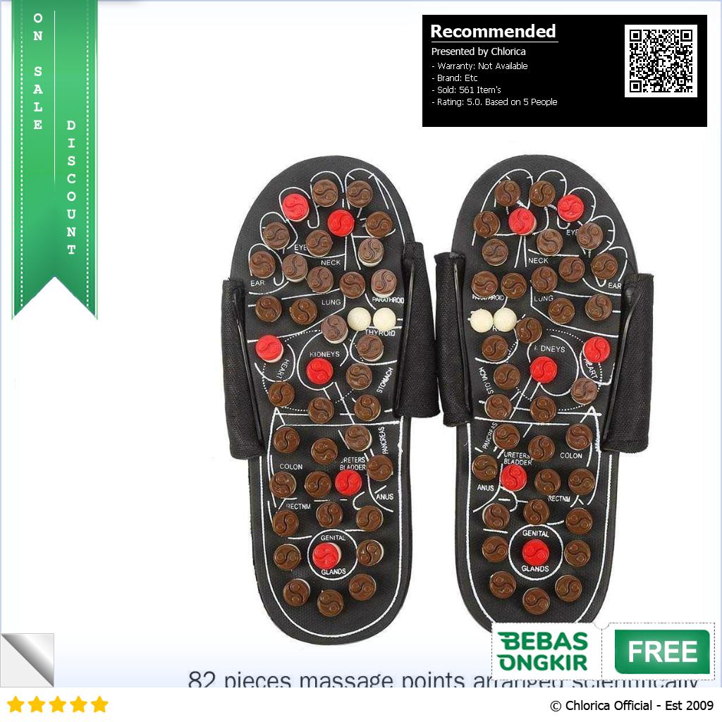 VamsLuna Sandal Pijat Akupuntur Health Care Reflexology FT10C