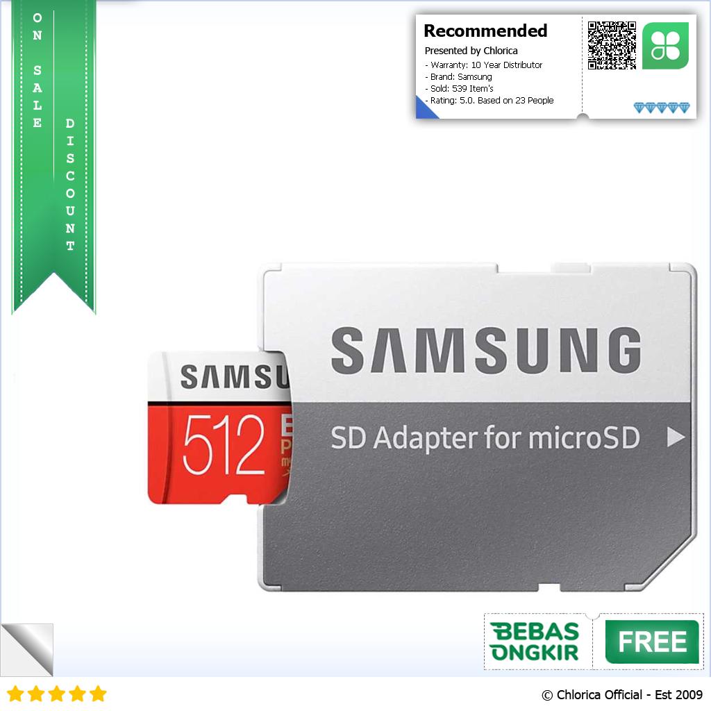 Samsung MicroSDXC EVO Plus Class 10 UHS 1 with Adapter MB MC512HA CN Version