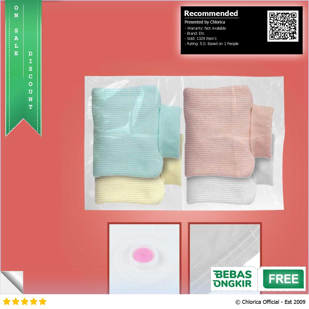 WHISM Kantong Plastik Pakaian Vacuum Bag 10PCS with Hand Pump WH021