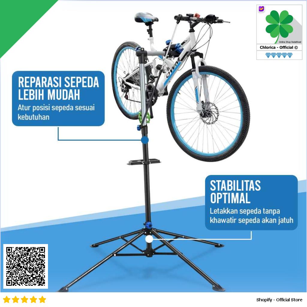 KingsWay Alat Perbaikan Rangka Sepeda Bike Repair Stand Foldable K 50