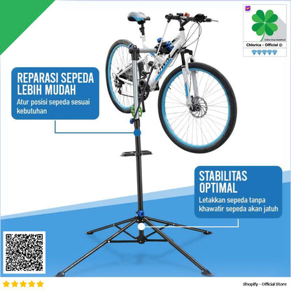 KingsWay Alat Perbaikan Rangka Sepeda Bike Repair Stand Foldable K 50