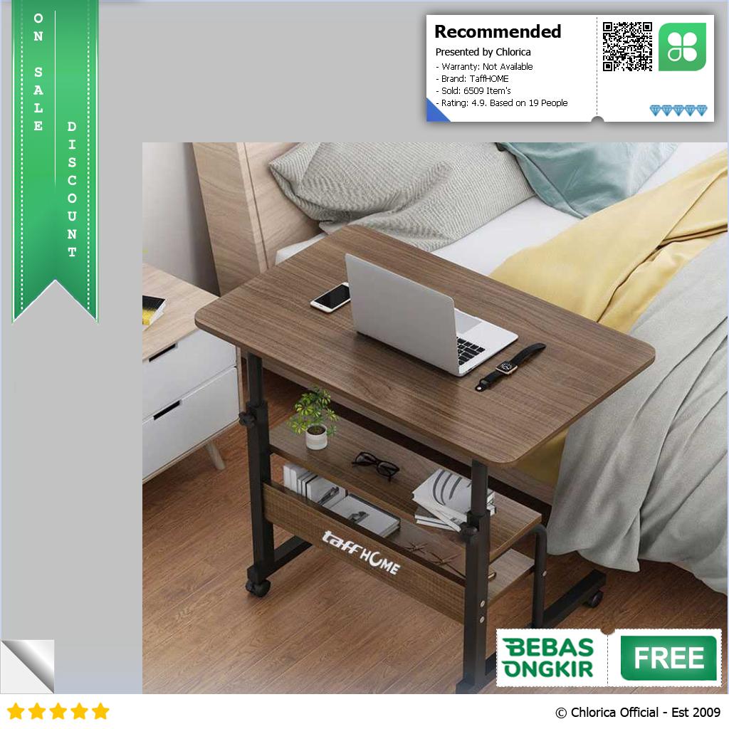 TaffHOME Meja Laptop Adjustable Portable Working Desk 3 Layer 60x40cm ND04