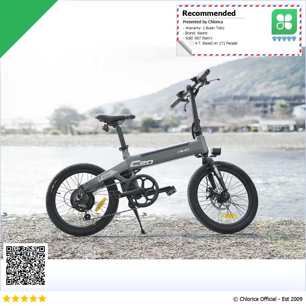 Xiaomi HIMO C20 Sepeda Listrik Smart Bike Moped 250W 80KM