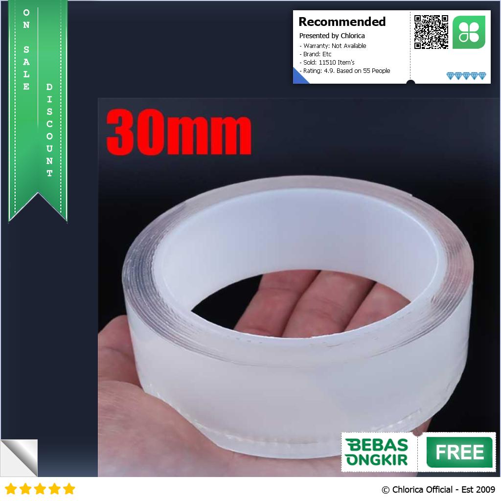 SEAMETAL Stiker Pelindung Mobil Car Scratchproof Protector Tape 3 m C39906