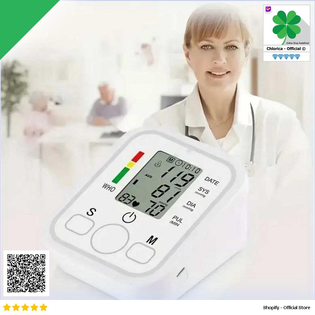 TaffOmicron Pengukur Tekanan Darah Tensimeter Digital with Voice BW 3205