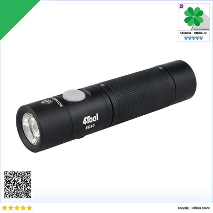 4Tool Senter LED Flashlight Type C Rechargeable 1400lm ED10