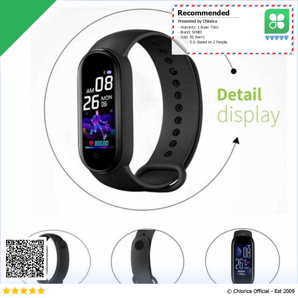 SKMEI Smartwatch Sport Fitness Tracker Heart Rate M6