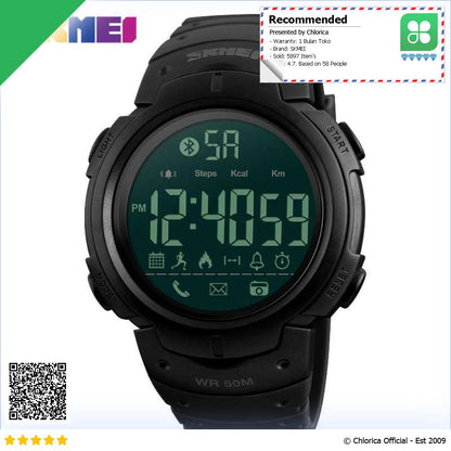 SKMEI Jam Tangan Olahraga Smartwatch Bluetooth 1301