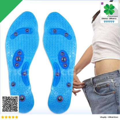 Sunvo Insole Sepatu Alas Kaki Orthopedic Magnetic Silicone Gel Pad Sn18