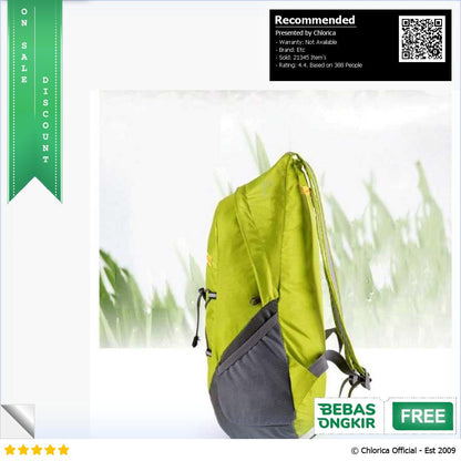 XINGUANHUA Tas Gunung Ransel Lipat Travel Backpack Waterproof 17L XA94WD