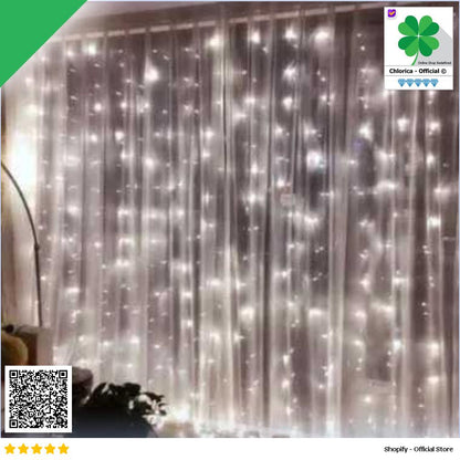 OKAL Lampu Hias Tumblr String Lights 50 LED 7M with Solar Panel OKLED7