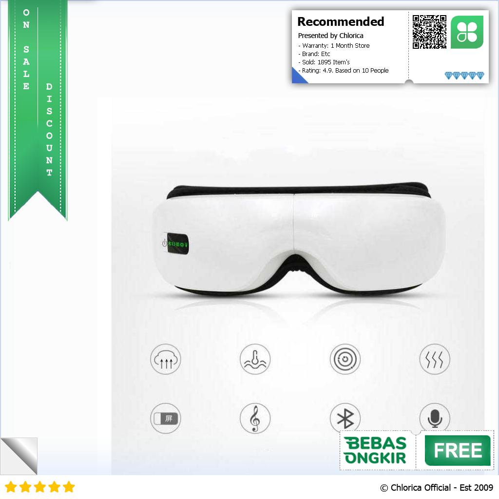 Eye Care Smart Massager Alat Pijat Kompres Mata dengan Bluetooth H500