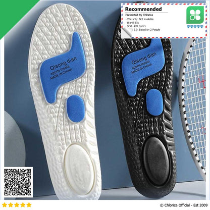 Qsong Dian Insole Sepatu Alas Kaki Orthopedic Shock Absorption XSXD01