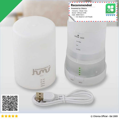 Taffware HUMI Air Humidifier Ultrasonic Aromatherapy RGB Lamp H213