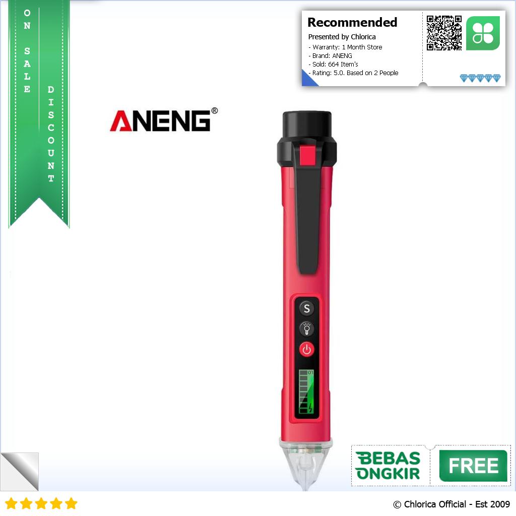 ANENG Tespen Tester Pen Non Contact AC Voltage Alert Detector 12 1000V VC1010