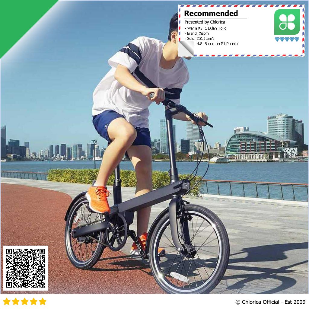 Xiaomi QiCycle EC1 Sepeda Listrik Smart Bike Moped 20 Inch TDP02Z