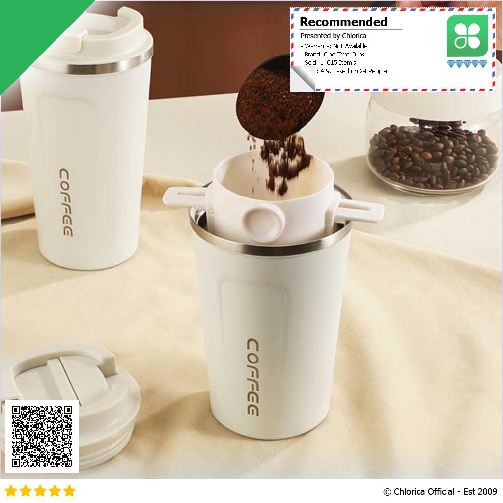 One Two Cups Filter Penyaring Kopi Portable Cone Coffee Dripper F 402