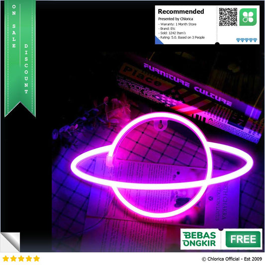 KEY WIN Lampu Hias LED Neon Flex Battery and USB Power 1W M04