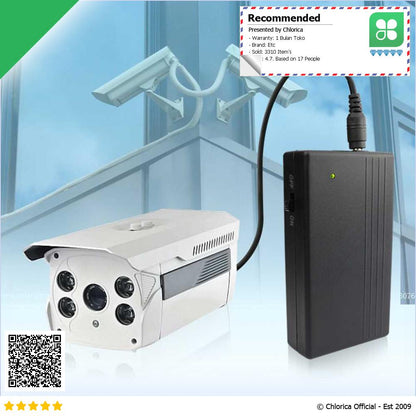 Smart Portable Mini UPS Power Supply Backup 5V 2A 14.8 WH UPS502A