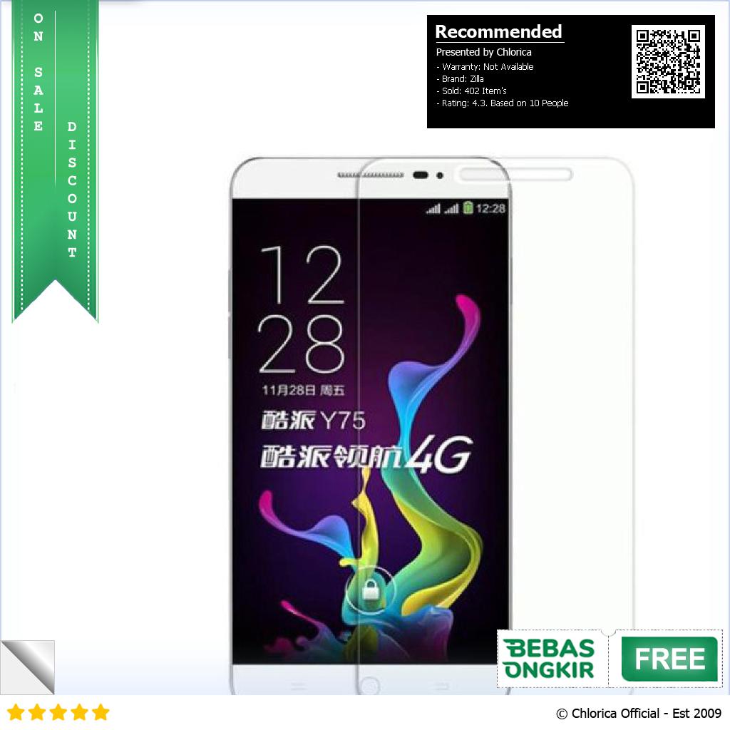 Zilla 2.5D Tempered Glass Curved Edge 9H for Coolpad