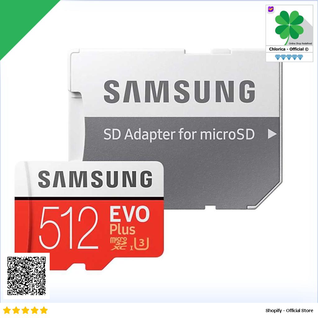 Samsung MicroSDXC EVO Plus Class 10 UHS 1 with Adapter MB MC512HA CN Version